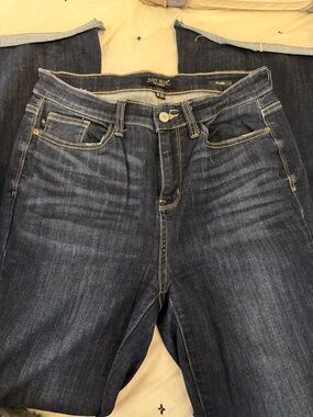 Judy Blue Indigo Flare Jeans - Dark Wash